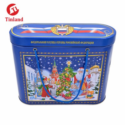 Wholesale christmas tin box as a gift