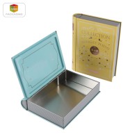 High Quality Antique Book Shaped Tin Box