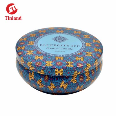 Wholesale custom printing candle tin box