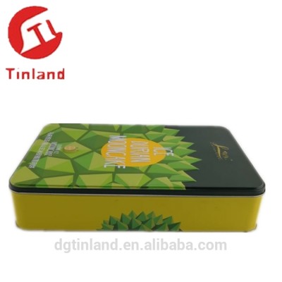 Chinese Custom Recycled Chocolate Gift Tin Packing Box For Moon cake